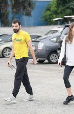ELIZABETH OLSEN and Robbie Arnett Out in Los Angeles 06/03/2019