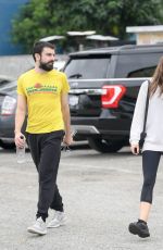 ELIZABETH OLSEN and Robbie Arnett Out in Los Angeles 06/03/2019