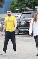 ELIZABETH OLSEN and Robbie Arnett Out in Los Angeles 06/03/2019