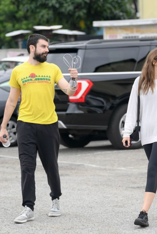 ELIZABETH OLSEN and Robbie Arnett Out in Los Angeles 06/03/2019