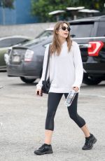ELIZABETH OLSEN Leaves a Gym in Los Angeles 06/03/2019