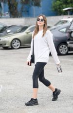 ELIZABETH OLSEN Leaves a Gym in Los Angeles 06/03/2019