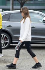 ELIZABETH OLSEN Leaves a Gym in Los Angeles 06/03/2019