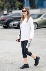 ELIZABETH OLSEN Leaves a Gym in Los Angeles 06/03/2019