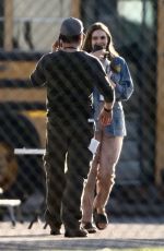 ELIZABETH OLSEN on the Set of Sorry for Your Loss in Los Angeles 06/26/2019