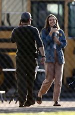 ELIZABETH OLSEN on the Set of Sorry for Your Loss in Los Angeles 06/26/2019