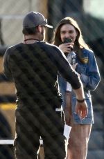 ELIZABETH OLSEN on the Set of Sorry for Your Loss in Los Angeles 06/26/2019