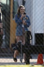 ELIZABETH OLSEN on the Set of Sorry for Your Loss in Los Angeles 06/26/2019