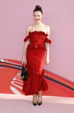 ELLA HUNT at CFDA Fashion Awards in New York 06/03/2019