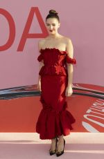 ELLA HUNT at CFDA Fashion Awards in New York 06/03/2019