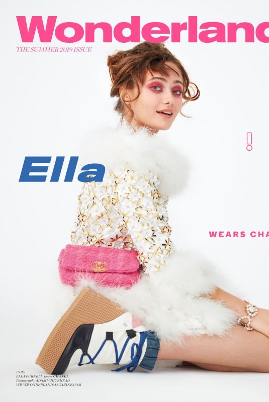 ELLA PURNELL on the Cover of Wonderland Magazine, Summer 2019