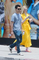 ELLE FANNING and Max Minghella Out in Los Angeles 06/15/2019