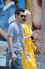 ELLE FANNING and Max Minghella Out Shopping in Silver Lake 06/15/2019