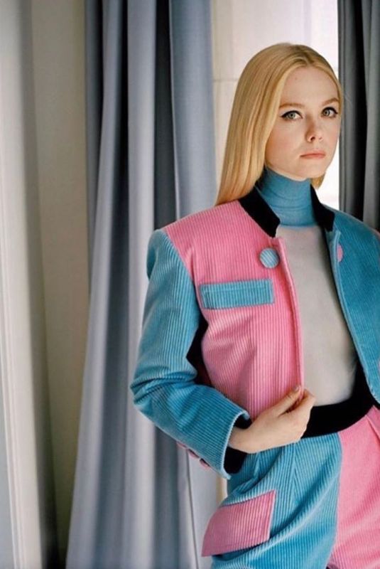 ELLE FANNING for Grazia Magazine, France 2019