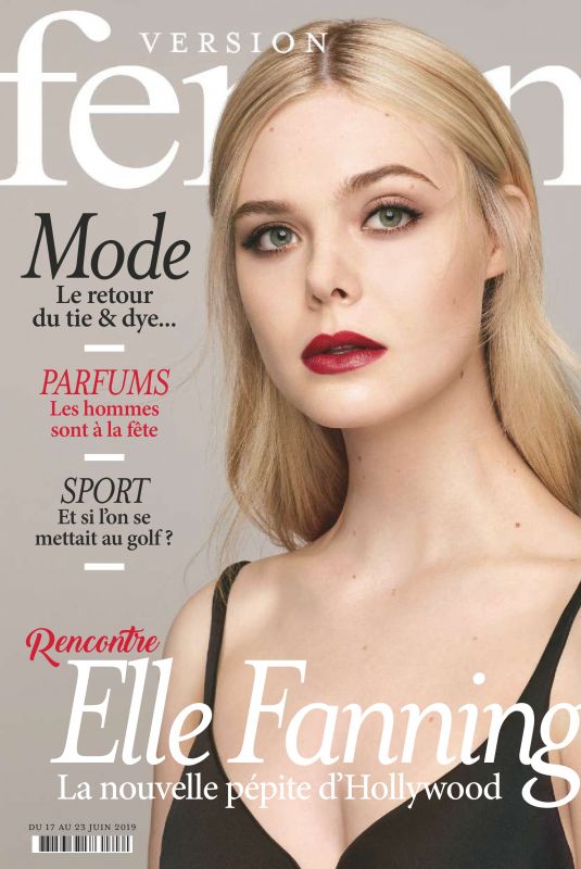 ELLE FANNING in Femina Magazine, June 2019