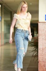 ELLE FANNING Out and About in Los Angeles 06/06/2019