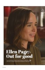 ELLEN PAGE in Diva Magazine, UK June 2019