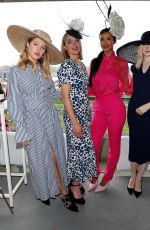 ELLIE BAMBER at Moet & Chandon Box at Royal Ascot Fashion Day in Ascot 06/19/2019