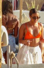 ELLIE BROWN, ALEXANDRA CANE and KAZ CROSSLEY in Bikinis Out on Mykonos Island 06/12/2019