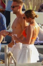ELLIE BROWN, ALEXANDRA CANE and KAZ CROSSLEY in Bikinis Out on Mykonos Island 06/12/2019