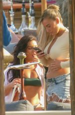 ELLIE BROWN, ALEXANDRA CANE and KAZ CROSSLEY in Bikinis Out on Mykonos Island 06/12/2019