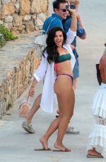 ELLIE BROWN, ALEXANDRA CANE and KAZ CROSSLEY in Bikinis Out on Mykonos Island 06/12/2019