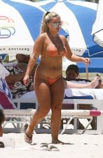 ELLIE BROWN and ABIGAIL GODDARD in Bikinis at a Beach in Miami 06/06/2019