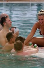 ELLIE BROWN in Bikini at Pool in Miami 06/13/2019
