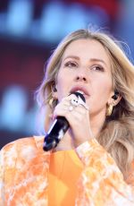 ELLIE GOULDING Performs at Good Morning America Summer Concert Series in New York 06/14/2019