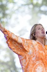 ELLIE GOULDING Performs at Good Morning America Summer Concert Series in New York 06/14/2019