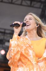ELLIE GOULDING Performs at Good Morning America Summer Concert Series in New York 06/14/2019