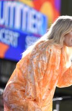 ELLIE GOULDING Performs at Good Morning America Summer Concert Series in New York 06/14/2019