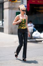 ELSA HOSK Out and About in New York 06/05/2019