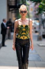 ELSA HOSK Out and About in New York 06/05/2019