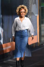 EMELI SANDE at BBC Breakfast Studio in Manchester 06/07/2019