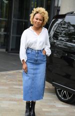 EMELI SANDE at BBC Breakfast Studio in Manchester 06/07/2019
