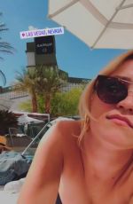 EMILY OSMENT in Bikini at a Pool in Las Vegas - Instagram Pictures and Video 06/17/2019