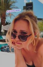 EMILY OSMENT in Bikini at a Pool in Las Vegas - Instagram Pictures and Video 06/17/2019