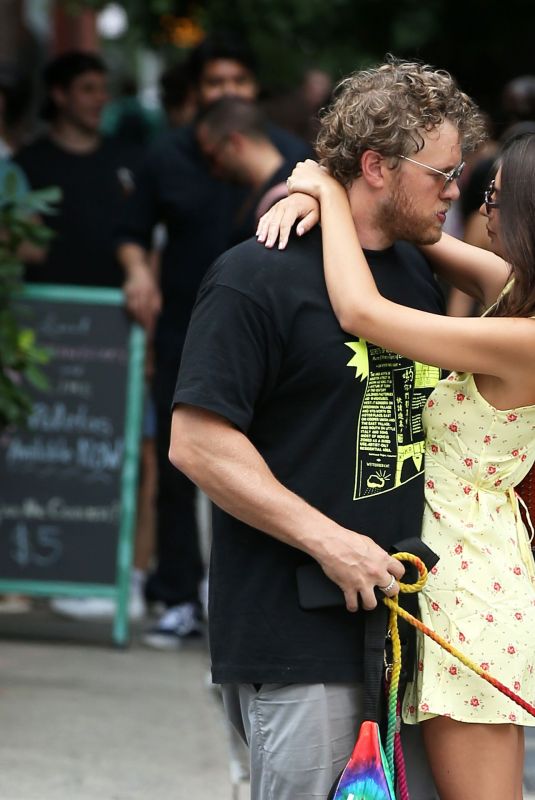 EMILY RATAJKOWSKI and Sebastian Bear McClard Out in New York 06/22/2019