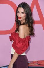 EMILY RATAJKOWSKI at CFDA Fashion Awards in New York 06/03/2019