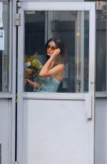 EMILY RATAJKOWSKI Buys a Flowers for Herself in New York 06/07/2019