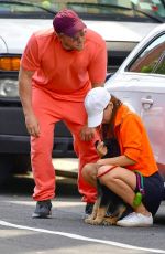 EMILY RATAJKOWSKI Drop off Their Dog at Vet in New York 06/12/2019
