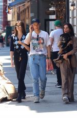 EMILY RATAJKOWSKI, KAIA GERBER and Tommy Dorfman Out in New York 06/03/2019