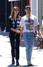 EMILY RATAJKOWSKI, KAIA GERBER and Tommy Dorfman Out in New York 06/03/2019