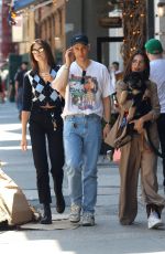 EMILY RATAJKOWSKI, KAIA GERBER and Tommy Dorfman Out in New York 06/03/2019