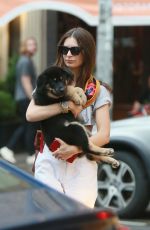 EMILY RATAJKOWSKI Leaves Sant Ambroeus in New York 06/02/2019