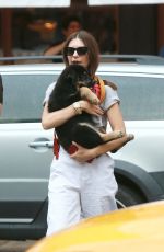 EMILY RATAJKOWSKI Leaves Sant Ambroeus in New York 06/02/2019