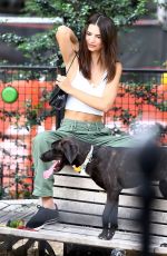 EMILY RATAJKOWSKI Out with Her Dog Colombo in New York 06/20/2019