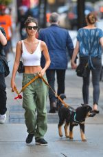 EMILY RATAJKOWSKI Out with Her Dog Colombo in New York 06/20/2019