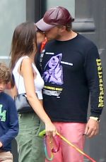 EMILY RATAJKOWSKI Out with Her Dog Colombo in New York 06/20/2019